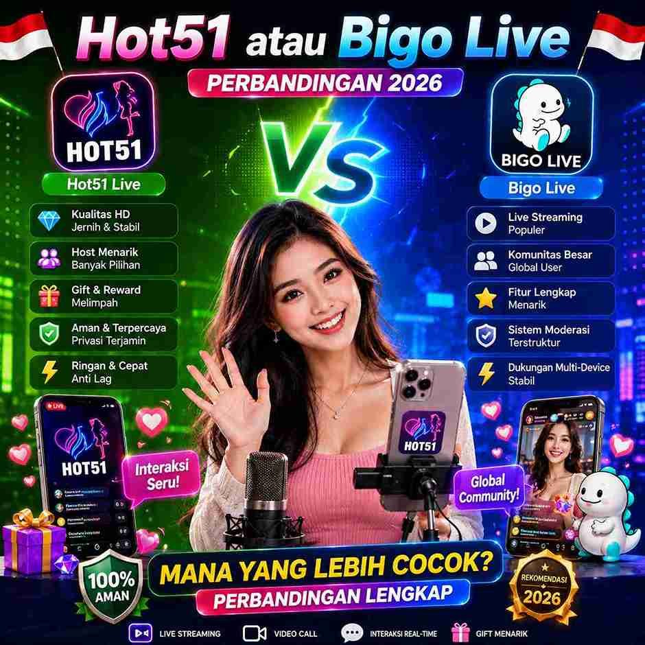 Hot51 Atau Bigo Live: Mana yang Lebih Baik?
